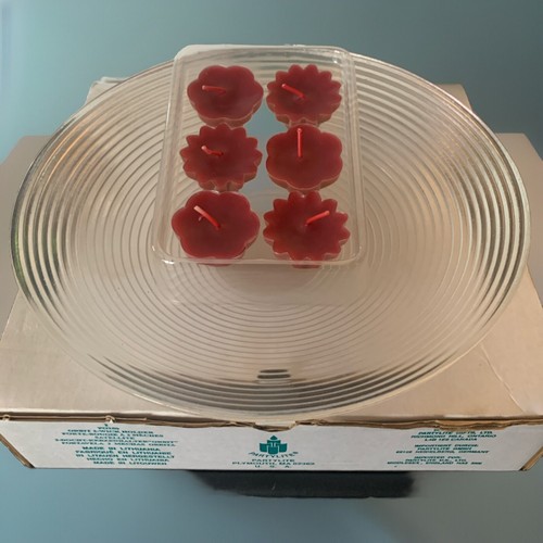 Partylite orbit glass holder - partylite,